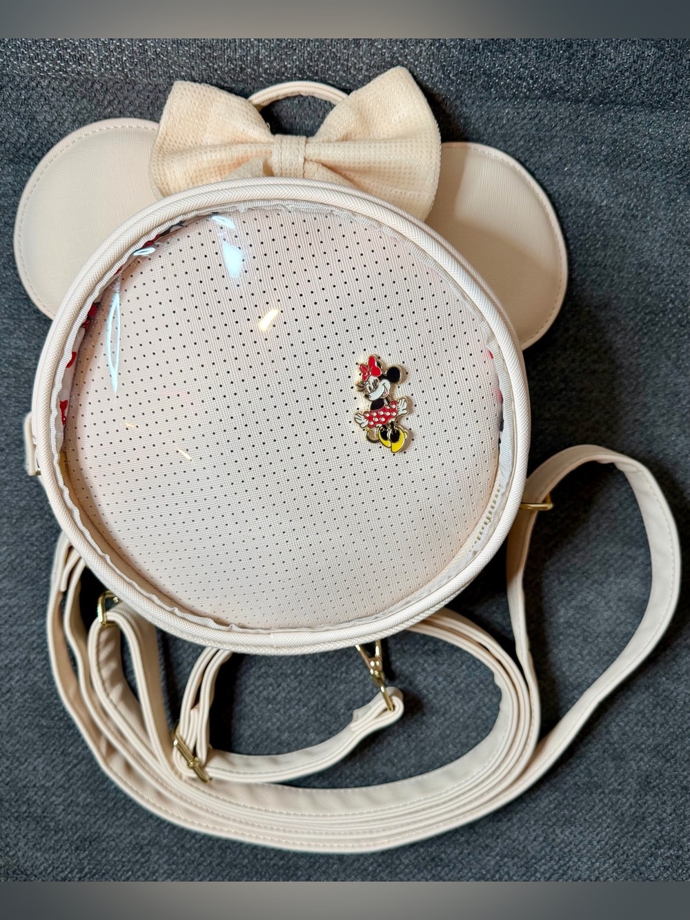 Loungefly Disney Minnie Mouse Pin Collector Mini Backpack